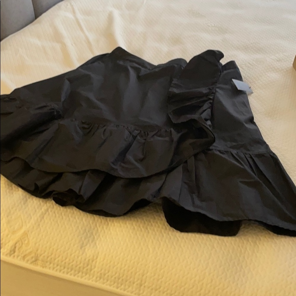 Brand new black ELOQUII wrap skirt